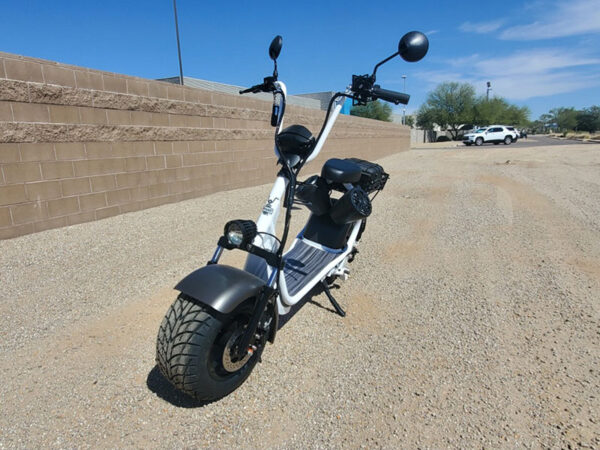 Black Amp'd Phatty G3 Electric Scooter
