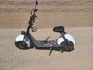 White O.G. Phatty G3 Electric Scooter